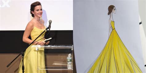 How Emma Watson's Dior Yellow Dress Was Made